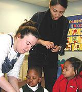 Photo of MCC students at the Salvation Army